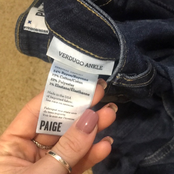 Paige Verdugo Ankle- Nottingham Denim - Picture 4 of 5